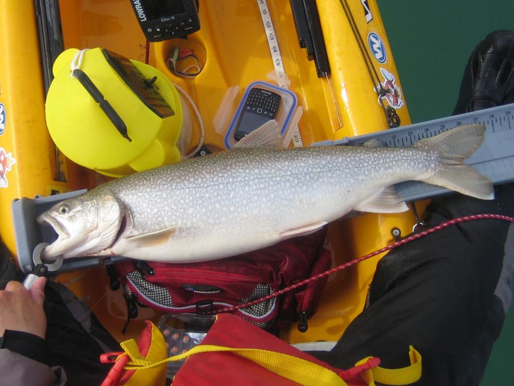 IMG 7703 Spring kayak fishing on Lake Ontario